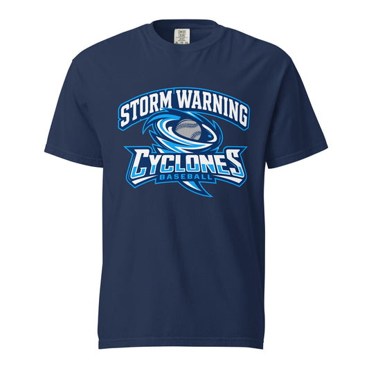 Signature | Comfort Colors T-Shirt | Centre County Cyclones | Vanguard Logo