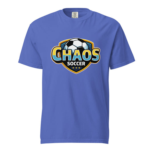 Signature | Comfort Colors T-Shirt | Chaos Soccer | Logo