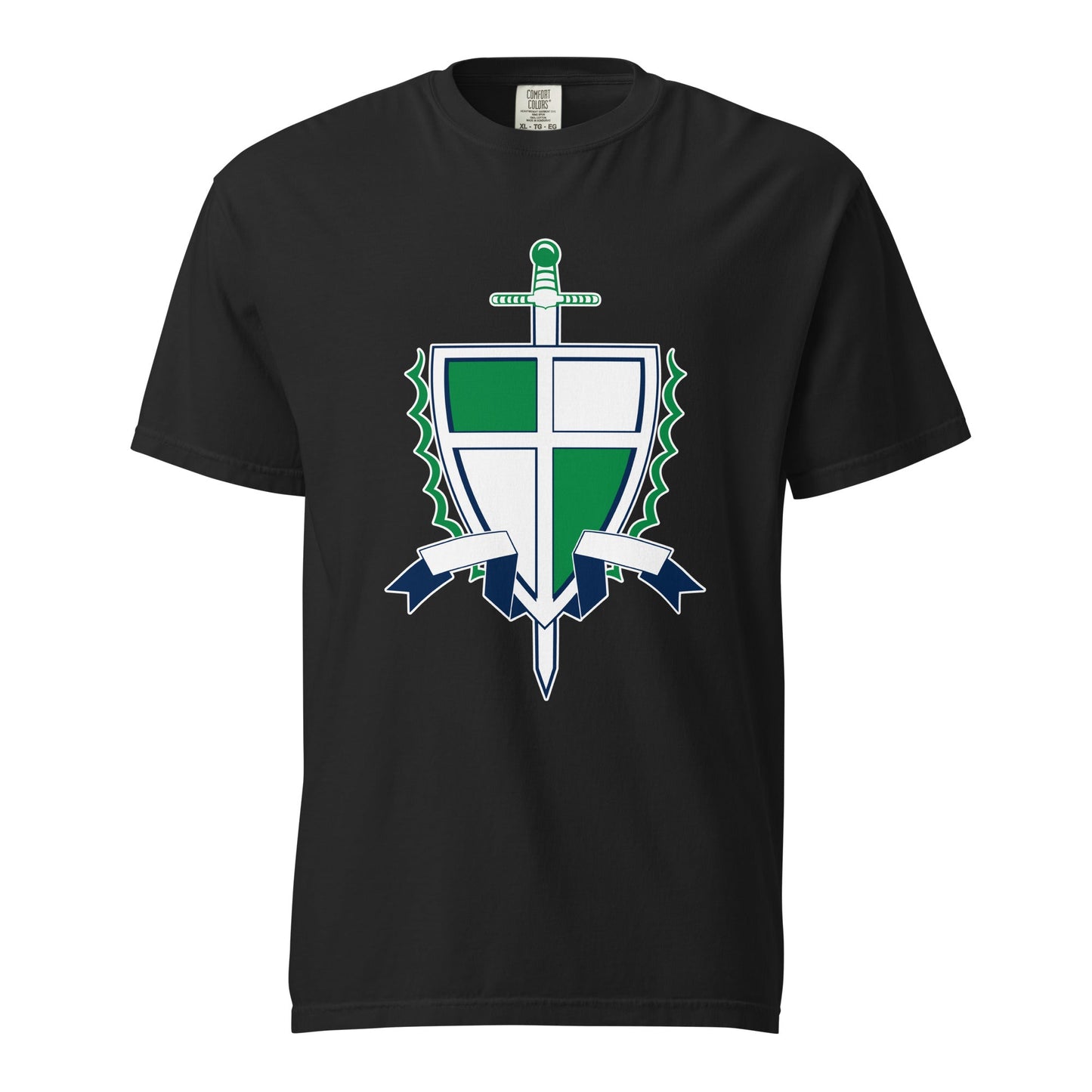 Signature | Comfort Colors T-Shirt | Cheer | Shield Logo