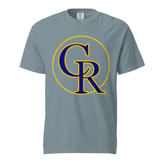 Signature | Comfort Colors T-Shirt | Chestnut Ridge Lions Football | Crest Logo