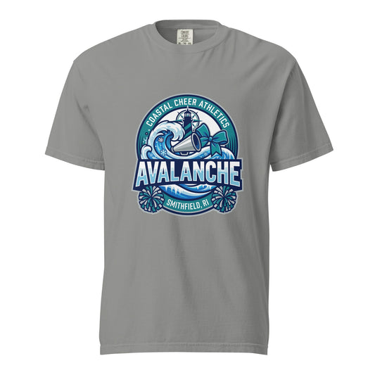 Signature | Comfort Colors T-Shirt | Coastal Cheer Athletics Avalanche