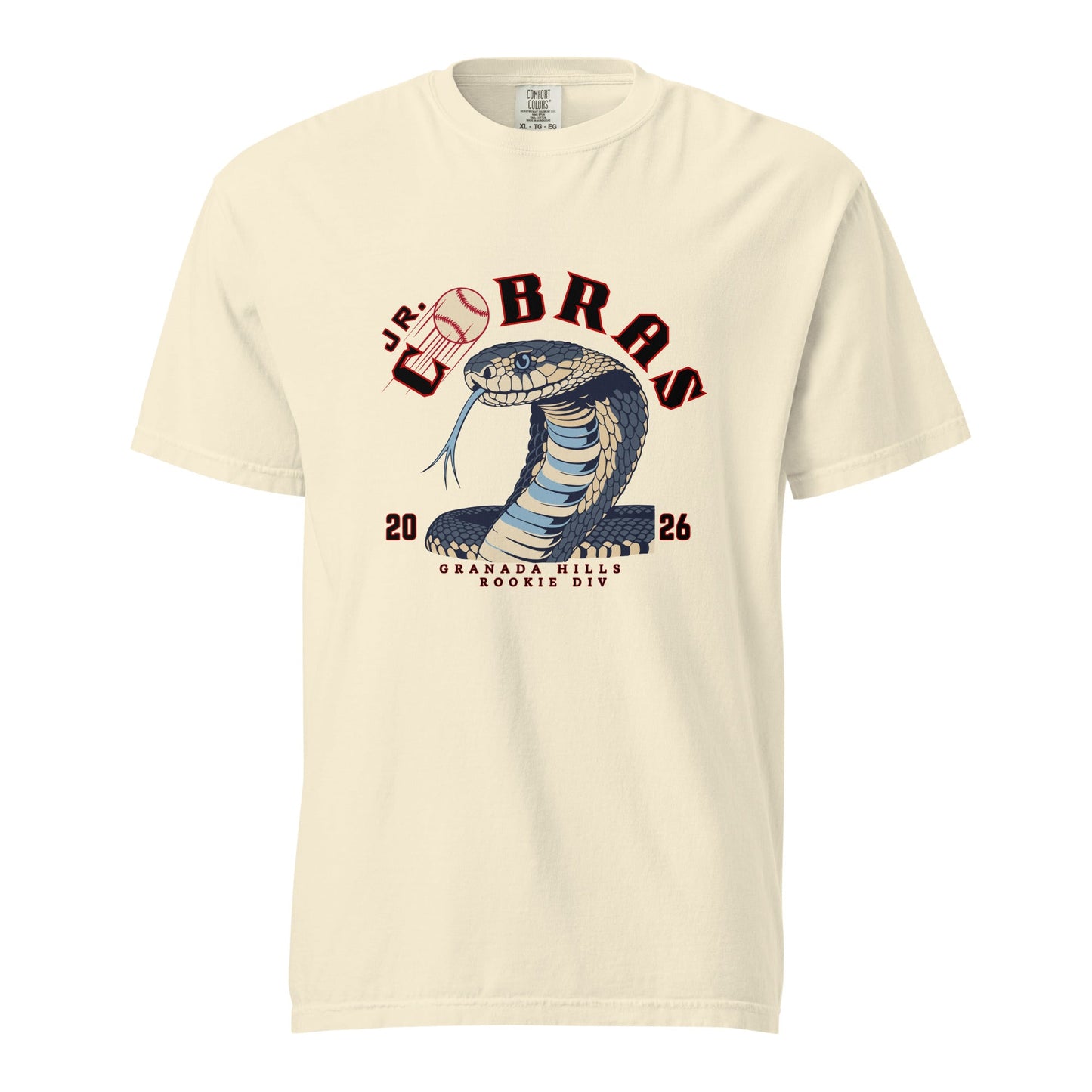 Signature | Comfort Colors T-Shirt | Cobras '26 | Rookie Div Logo