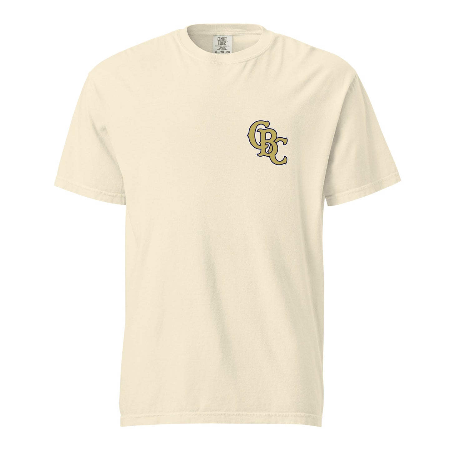 Signature | Comfort Colors T-Shirt | Cougar Baseball Club | CBC Gold Logo