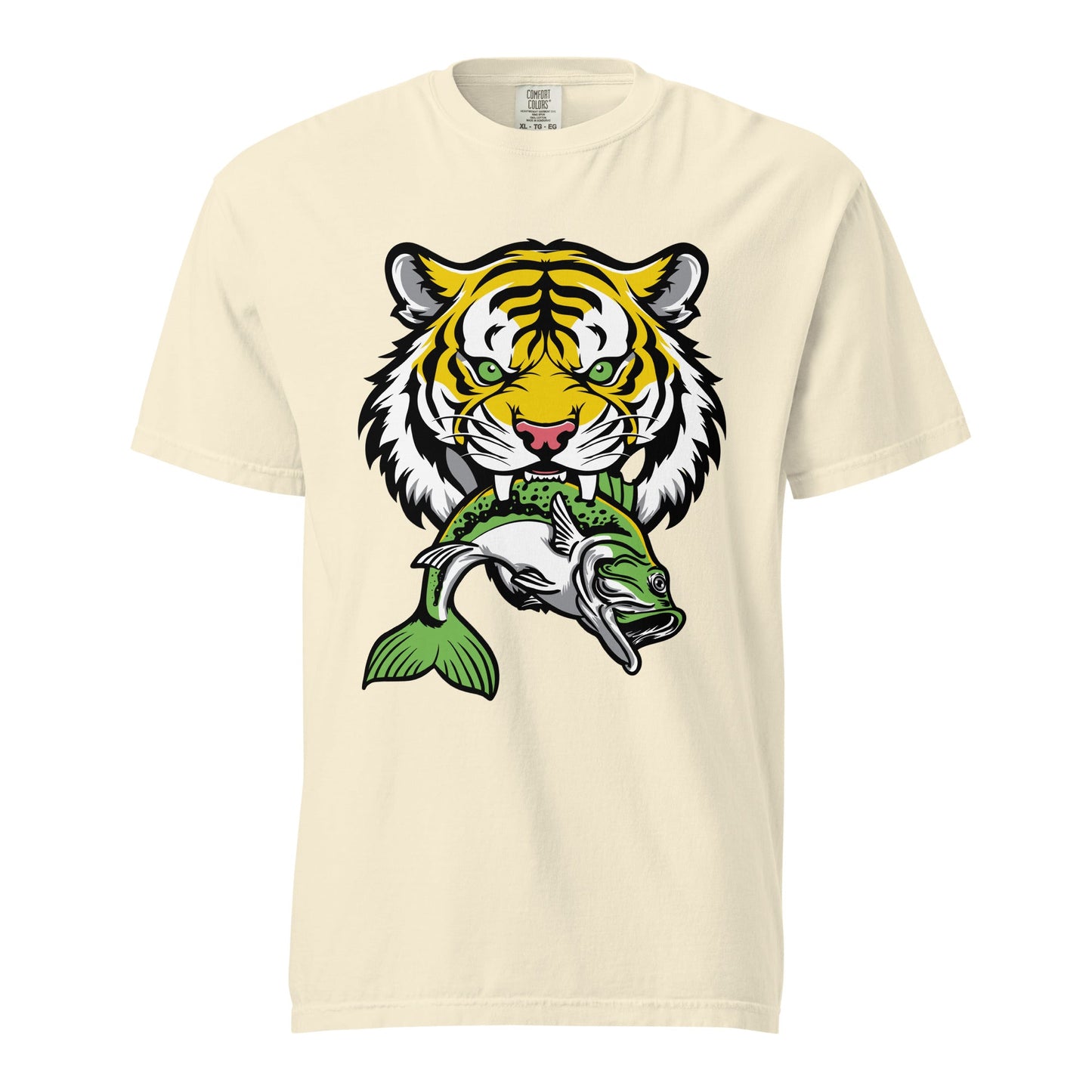 Signature | Comfort Colors T-Shirt | DeKalb Fishing Team | Mascot Logo
