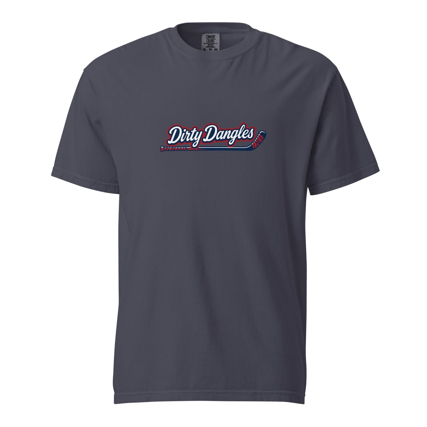 Signature | Comfort Colors T-Shirt | Dirty Dangles | Script Logo