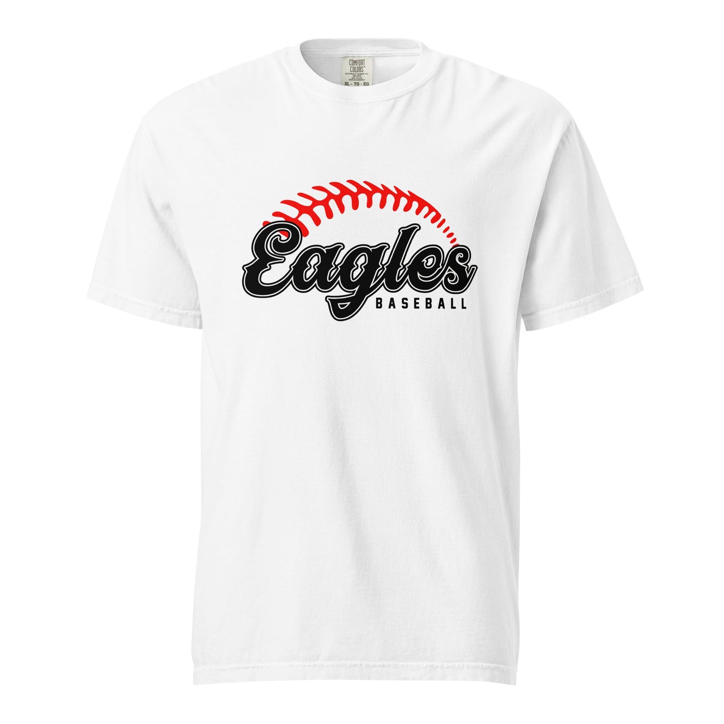 Signature | Comfort Colors T-Shirt | Eagles Baseball | Script Logo