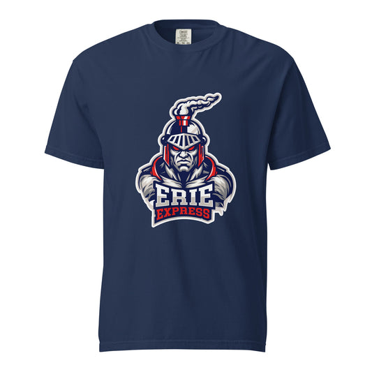 Signature | Comfort Colors T-Shirt | Erie Express Football | Mascot Logo