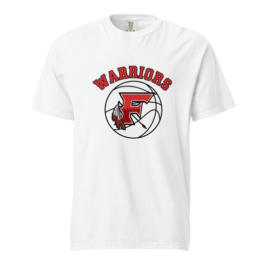 Signature | Comfort Colors T-Shirt | Fallbrook Basketball | Warriors Logo