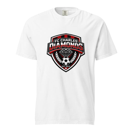 Signature | Comfort Colors T-Shirt | FC Charles: Diamonds | Emblem Logo