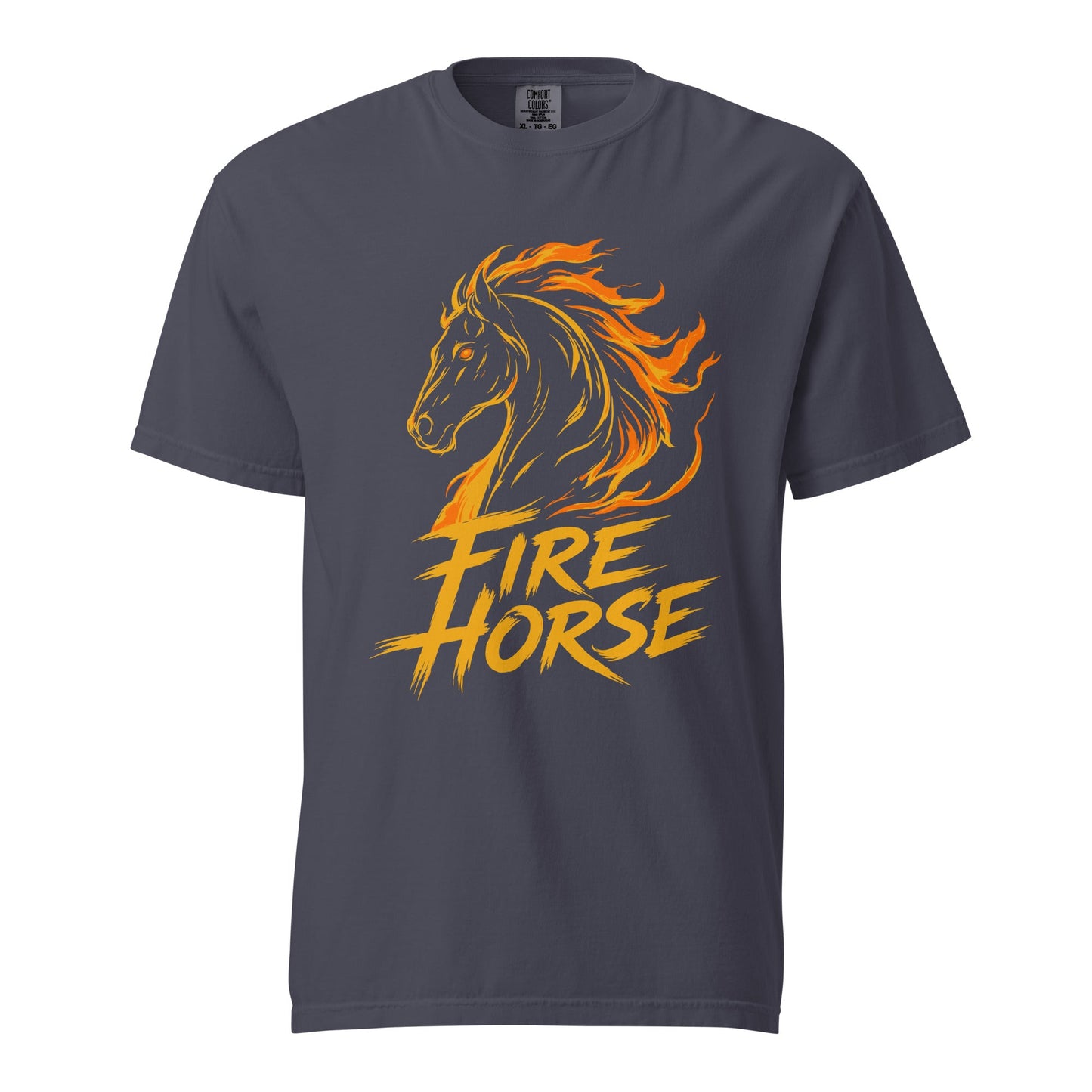 Signature | Comfort Colors T-Shirt | Fire Horse Masters | Emblem Logo