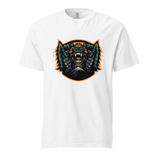 Signature | Comfort Colors T-Shirt | JBLM Bigfoot Hockey Team | Mascot Logo