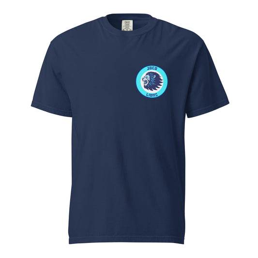 Signature | Comfort Colors T-Shirt | JoCo Lions | Badge Logo