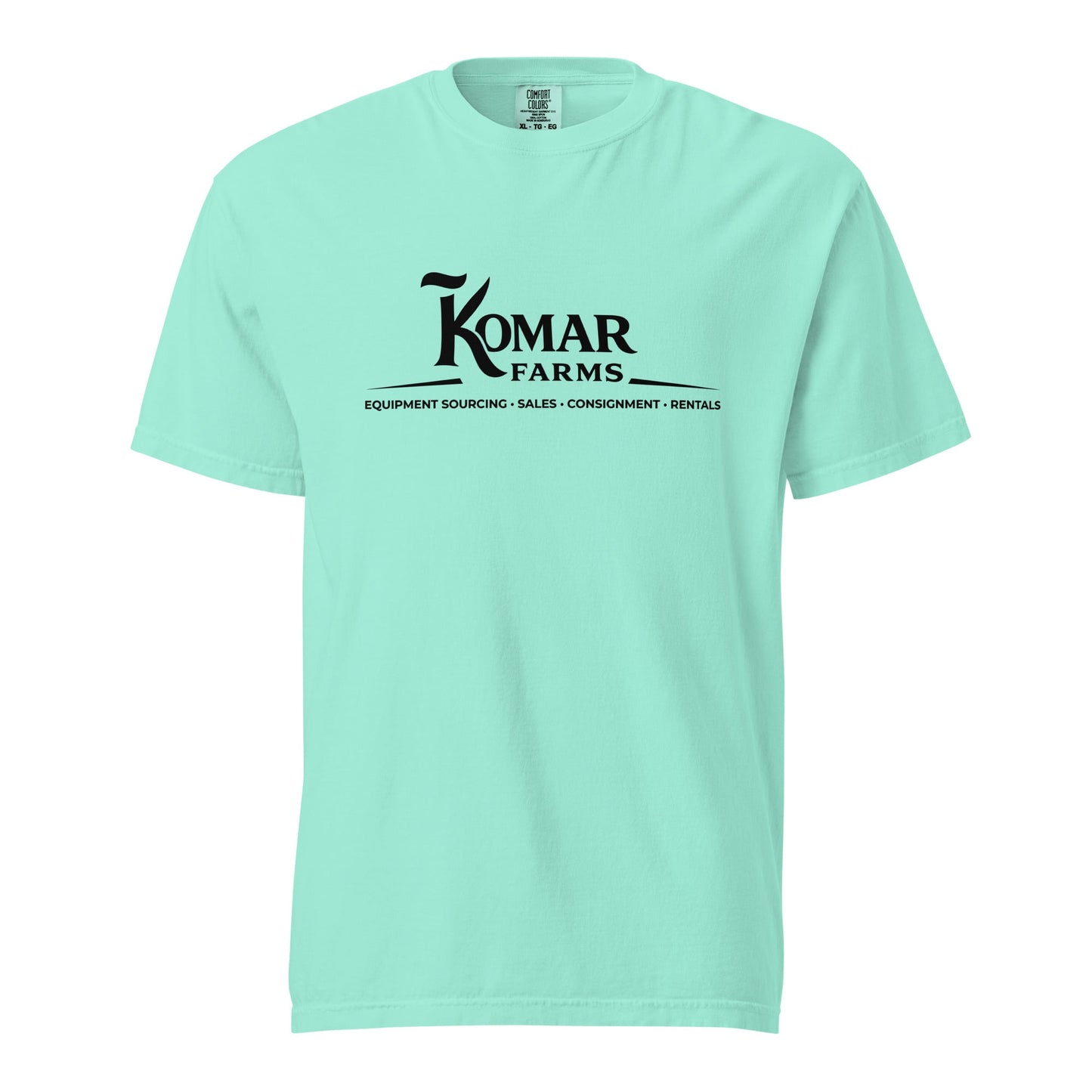 Signature | Comfort Colors T-Shirt | Komar Farms | Mark Logo
