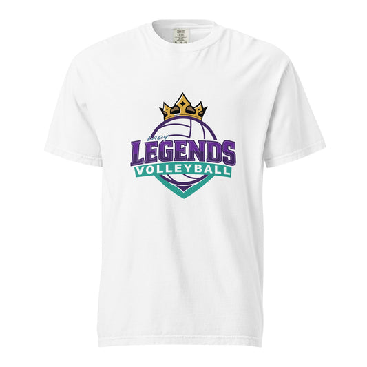 Signature | Comfort Colors T-Shirt | Lady Legends Volleyball | Crown Logo