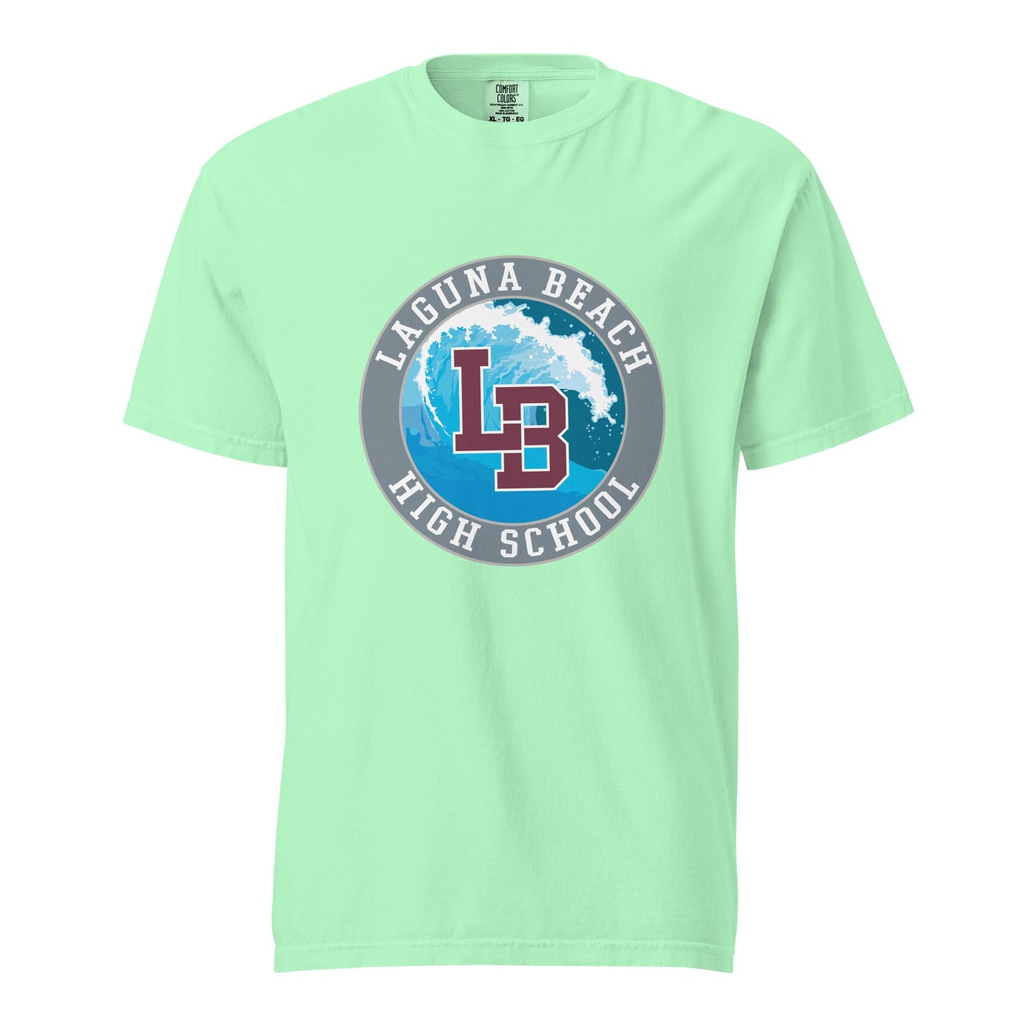 Signature | Comfort Colors T-Shirt | Laguna Beach High School Wrestling | Wave Logo