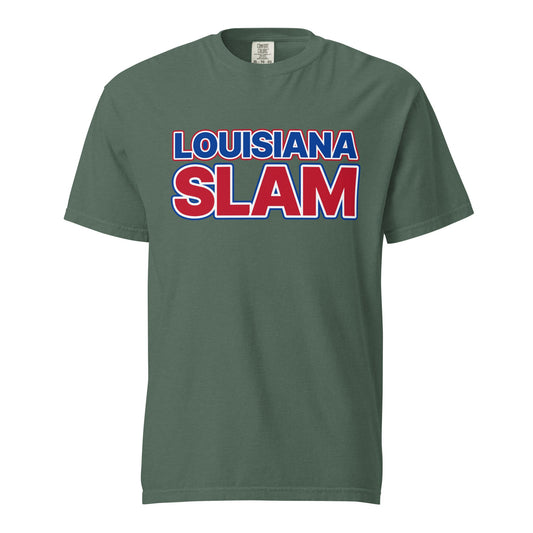 Signature | Comfort Colors T-Shirt | Louisiana Slam Baseball | Lettermark Alt Logo
