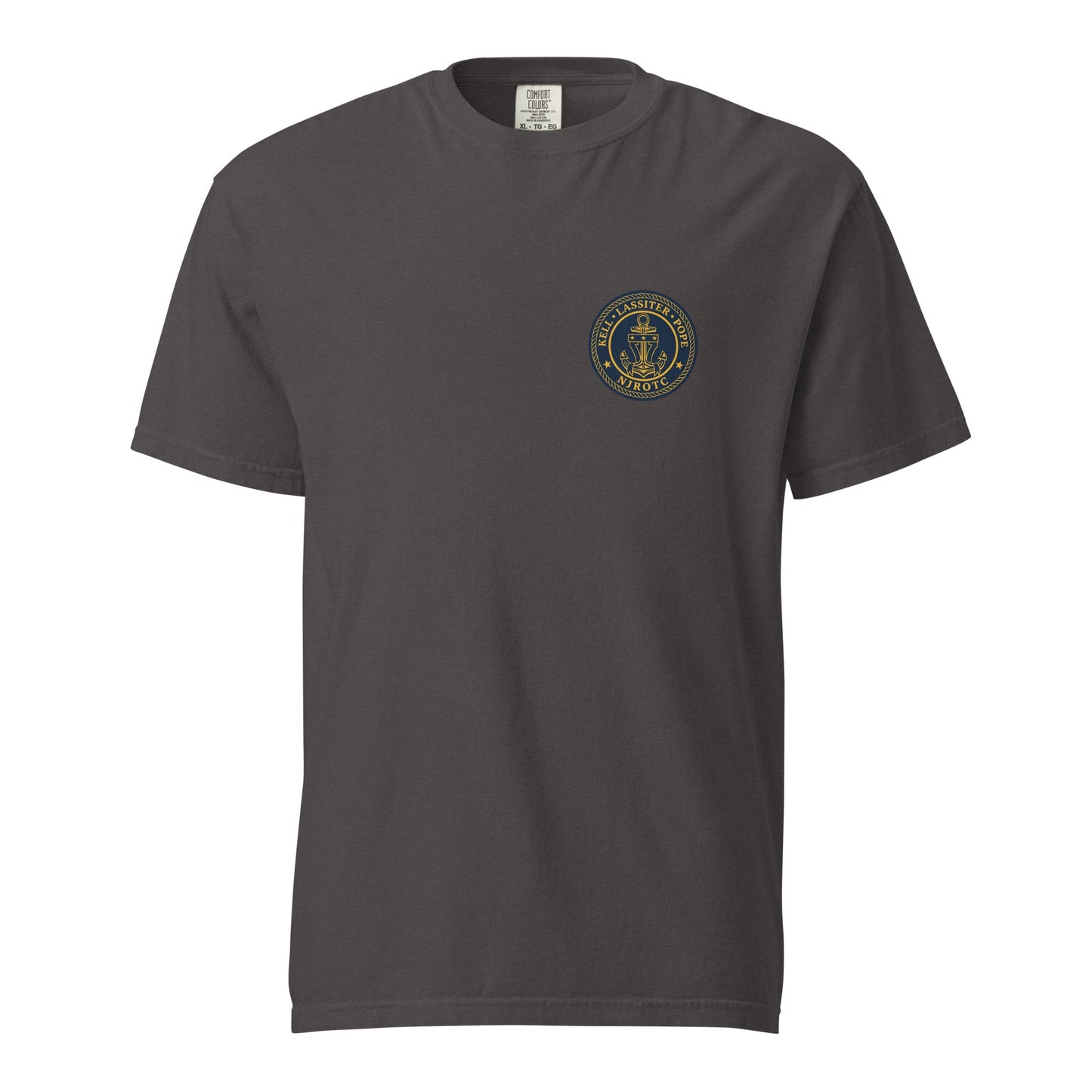 Signature | Comfort Colors T-Shirt | LPK NJROTC | Emblem Logo