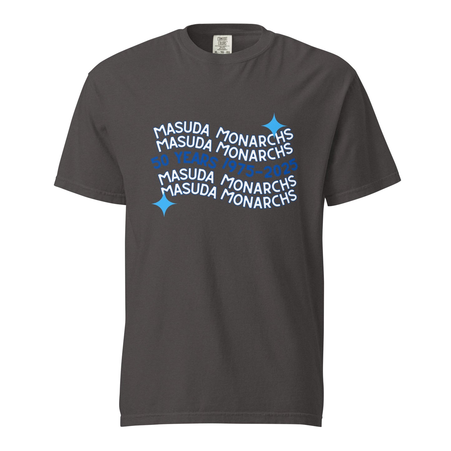 Signature | Comfort Colors T-Shirt | Masuda Middle School | 50 Years Logo