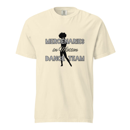 Signature | Comfort Colors T-Shirt | Mercenaries in Motion Dance Team | Silhouette Logo