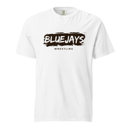 Signature | Comfort Colors T-Shirt | Middlesex Bluejays Wrestling | Script Logo
