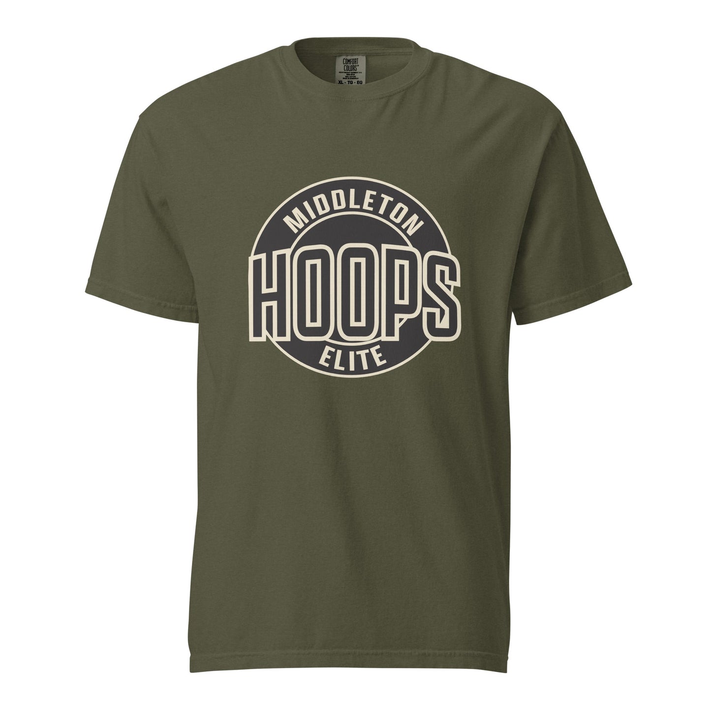 Signature | Comfort Colors T-Shirt | Middleton Hoops Elite | Hoops Logo