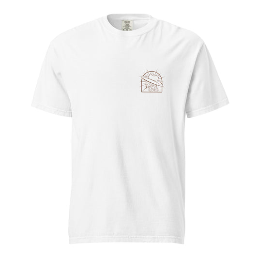 Signature | Comfort Colors T-Shirt | Morningstar Equine | Burnt Logo Logo