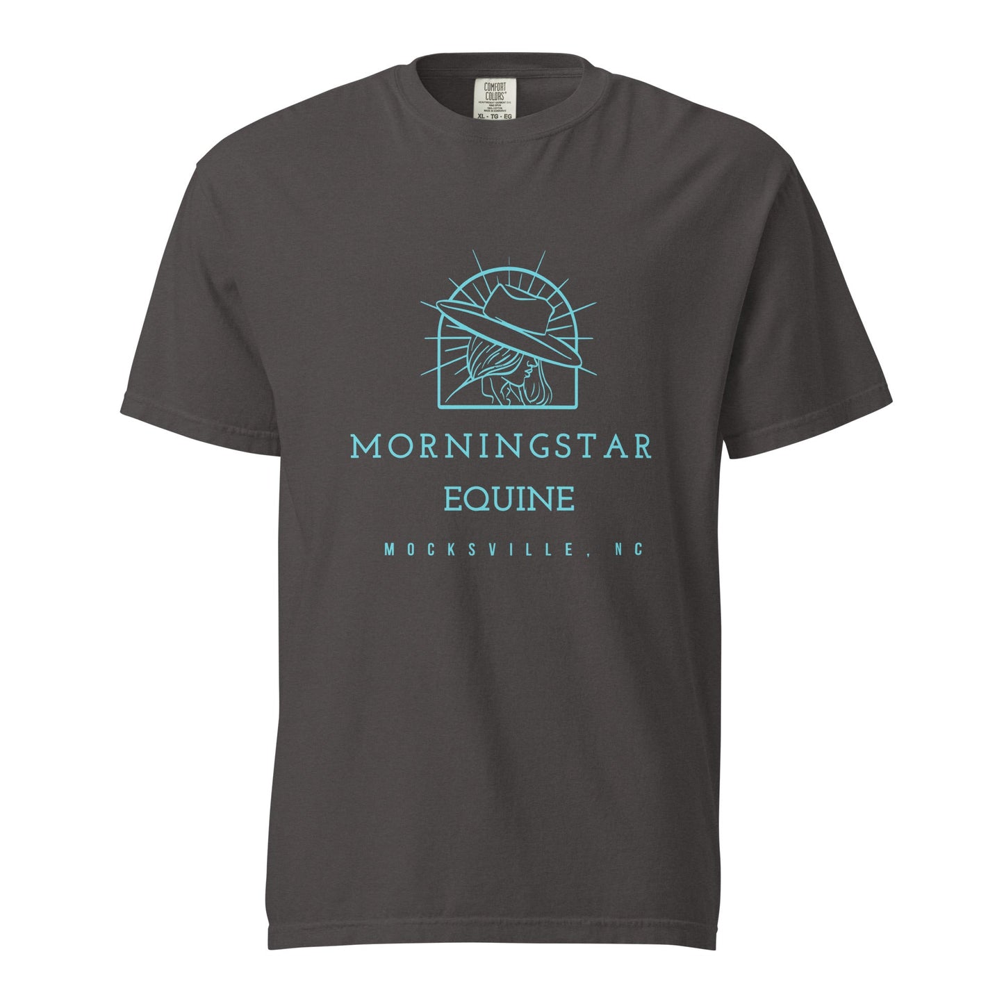 Signature | Comfort Colors T-Shirt | Morningstar Equine | Morningstar Equine Logo