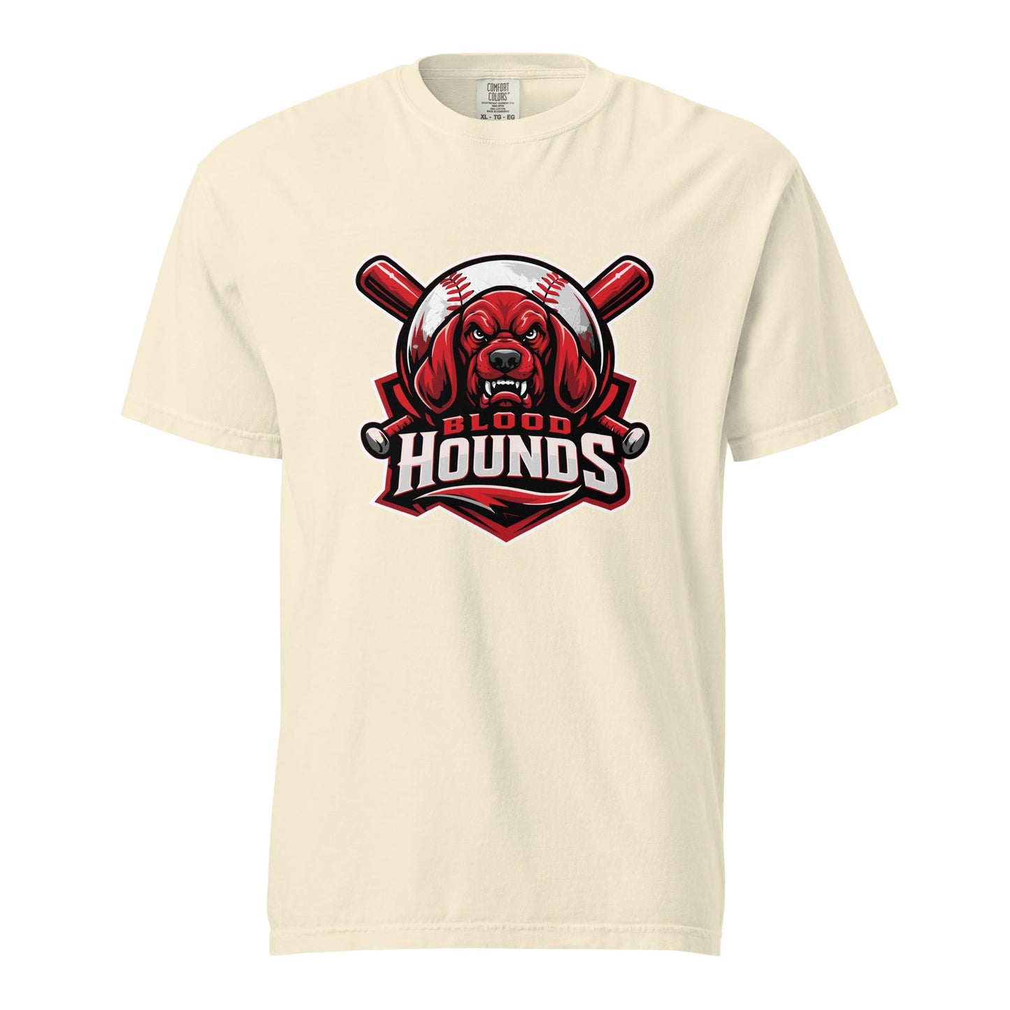 Signature | Comfort Colors T-Shirt | Mountain House Bloodhounds | Blood Hounds Logo