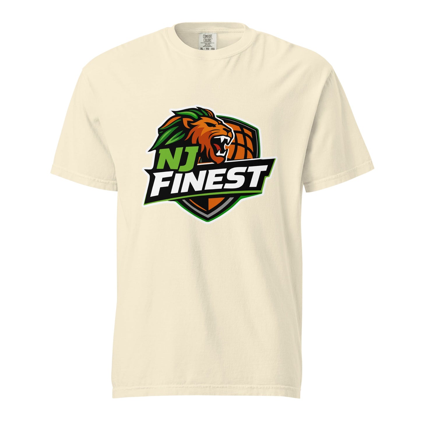 Signature | Comfort Colors T-Shirt | NJ Finest AAU Elite | Emblem Logo
