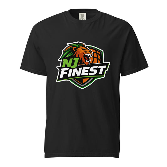 Signature | Comfort Colors T-Shirt | NJ Finest AAU Elite | Emblem Logo