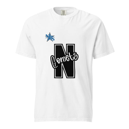 Signature | Comfort Colors T-Shirt | Norton Elementary School | N Comets Logo