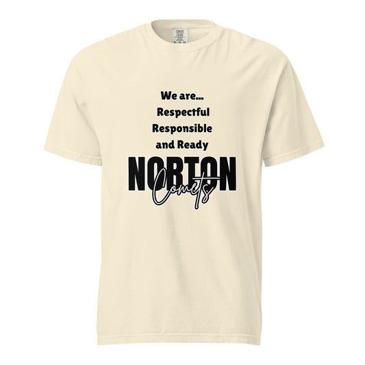 Signature | Comfort Colors T-Shirt | Norton Elementary School | We are... Logo