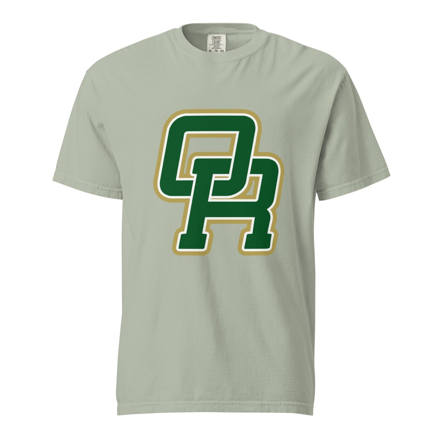 Signature | Comfort Colors T-Shirt | Oakridge Flag Football | Varsity Interlock Logo