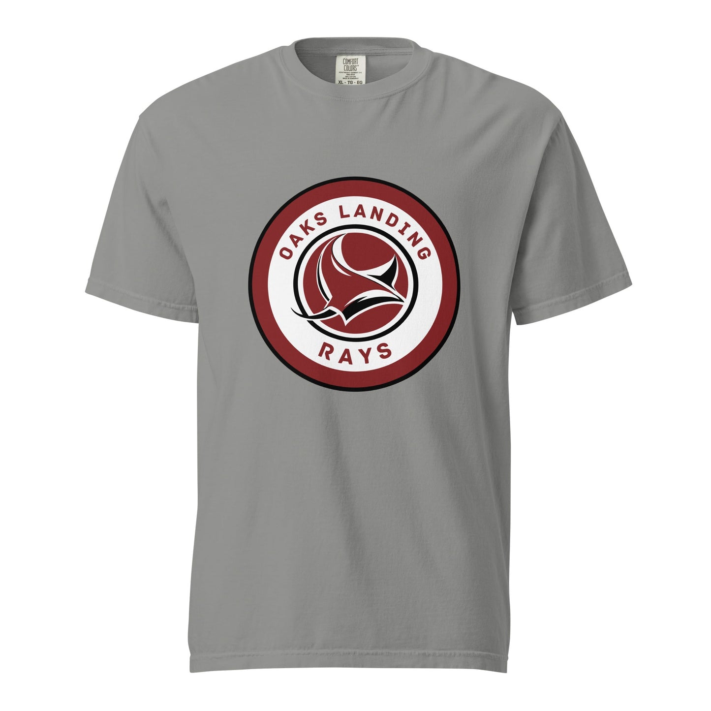Signature | Comfort Colors T-Shirt | OAKS LANDING RAYS | Badge Logo