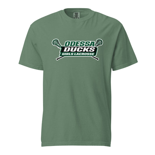 Signature | Comfort Colors T-Shirt | Odessa Girls Lacrosse | Girls LAX Logo