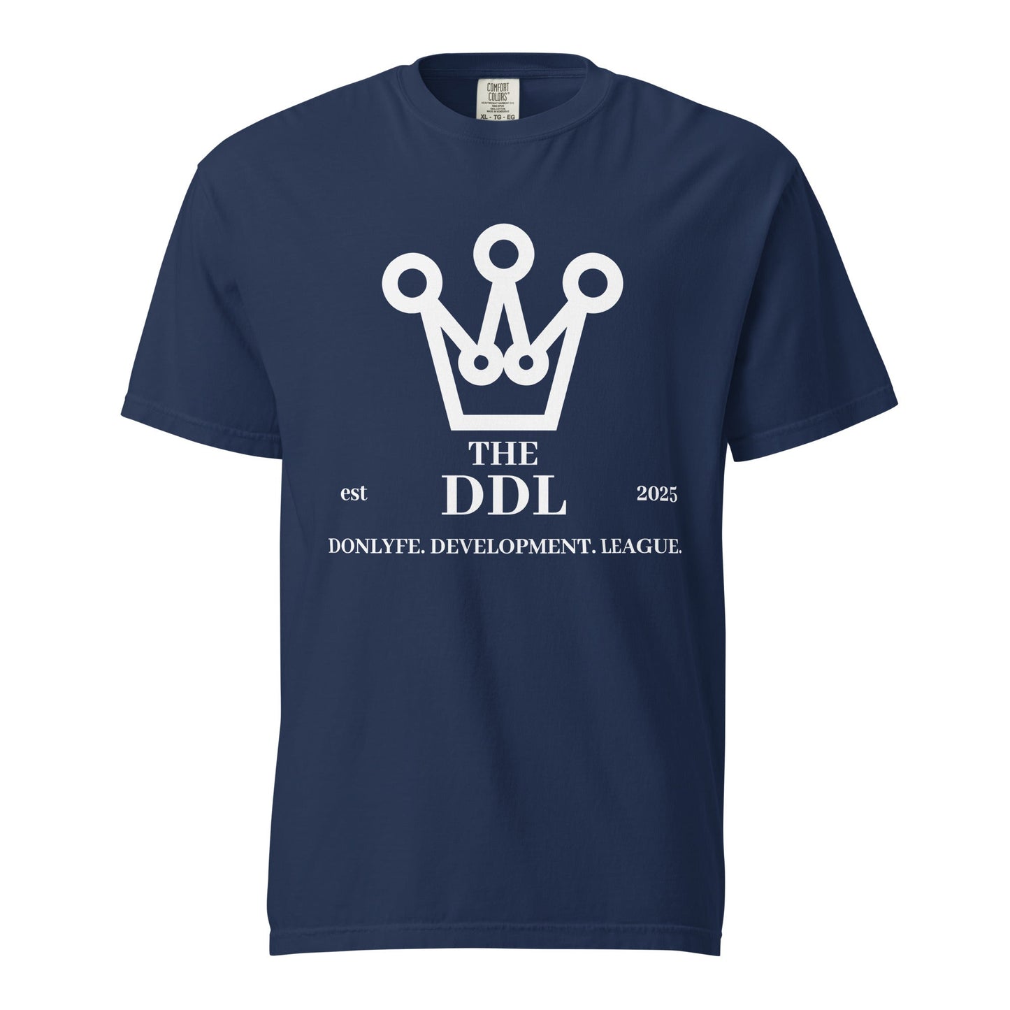 Signature | Comfort Colors T-Shirt | Official DDL Merchandise | Crest Logo
