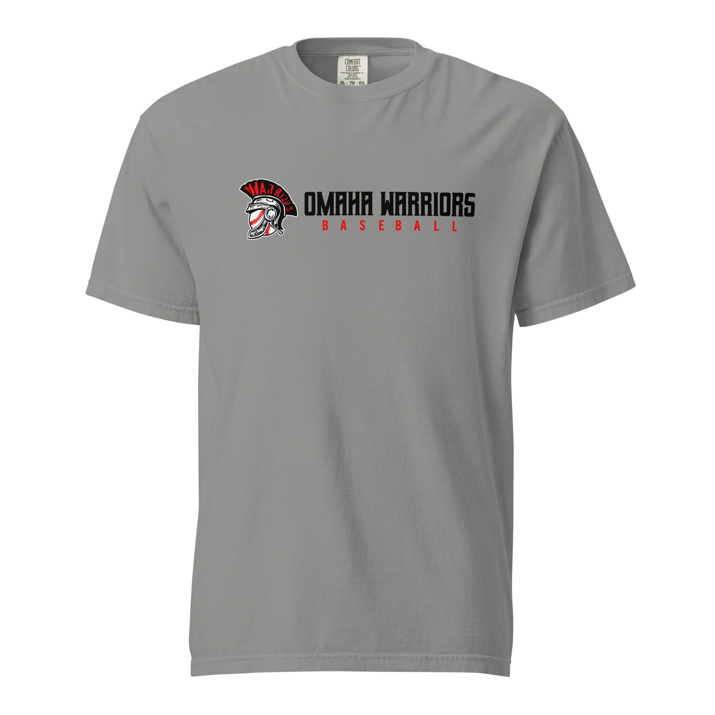 Signature | Comfort Colors T-Shirt | Omaha Warriors | Script Logo