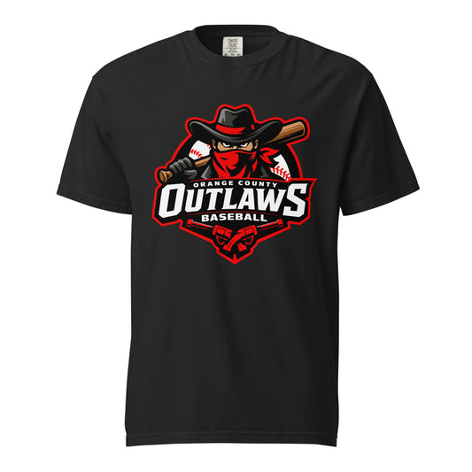 Signature | Comfort Colors T-Shirt | Orange County Outlaws | Emblem Logo