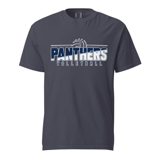 Signature | Comfort Colors T-Shirt | Page County High School Volleyball | Crest Logo