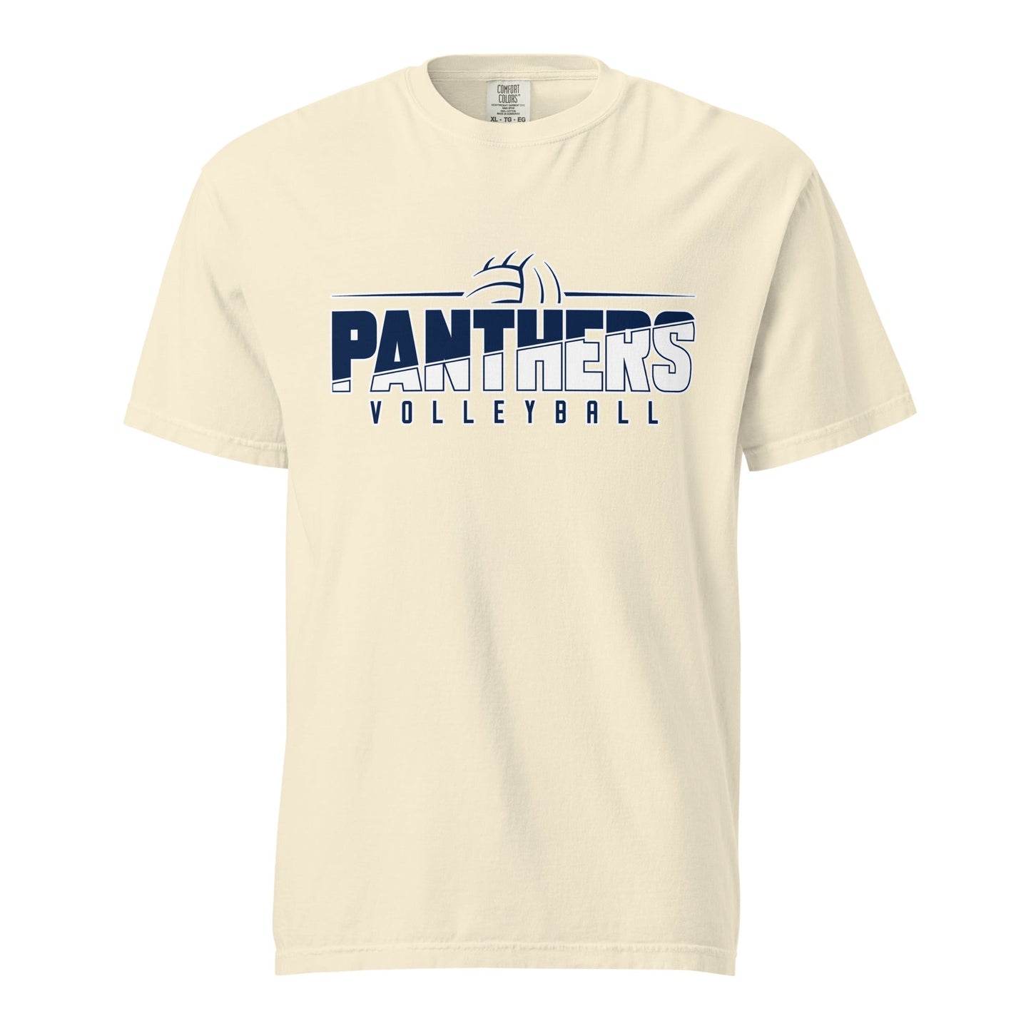 Signature | Comfort Colors T-Shirt | Page County High School Volleyball | Crest Logo