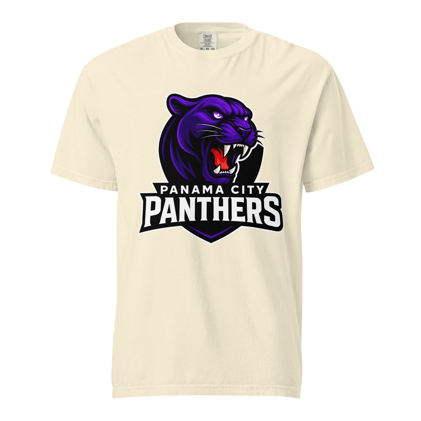 Signature | Comfort Colors T-Shirt | Panama City Panthers | Mascot Logo
