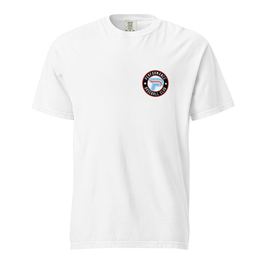 Signature | Comfort Colors T-Shirt | Performance Baseball Club | Alt Logo
