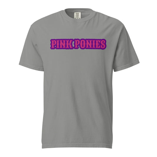 Signature | Comfort Colors T-Shirt | Pink Pony Athletic Club | Script Logo