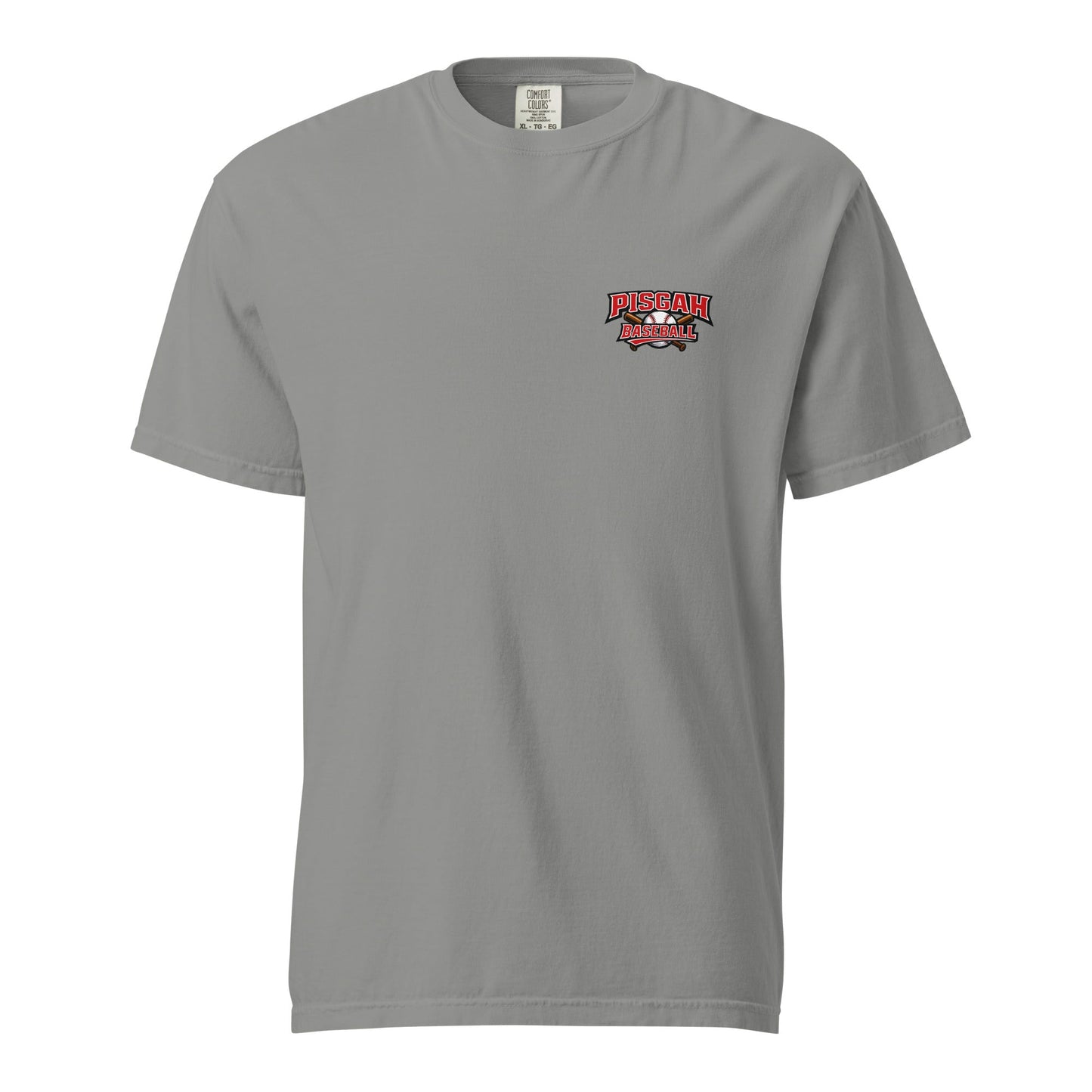Signature | Comfort Colors T-Shirt | Pisgah Rec League | Pisgah Baseball Logo