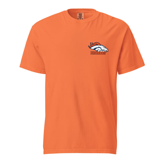 Signature | Comfort Colors T-Shirt | Rapid City Broncos - BHYFL | Athletics Logo