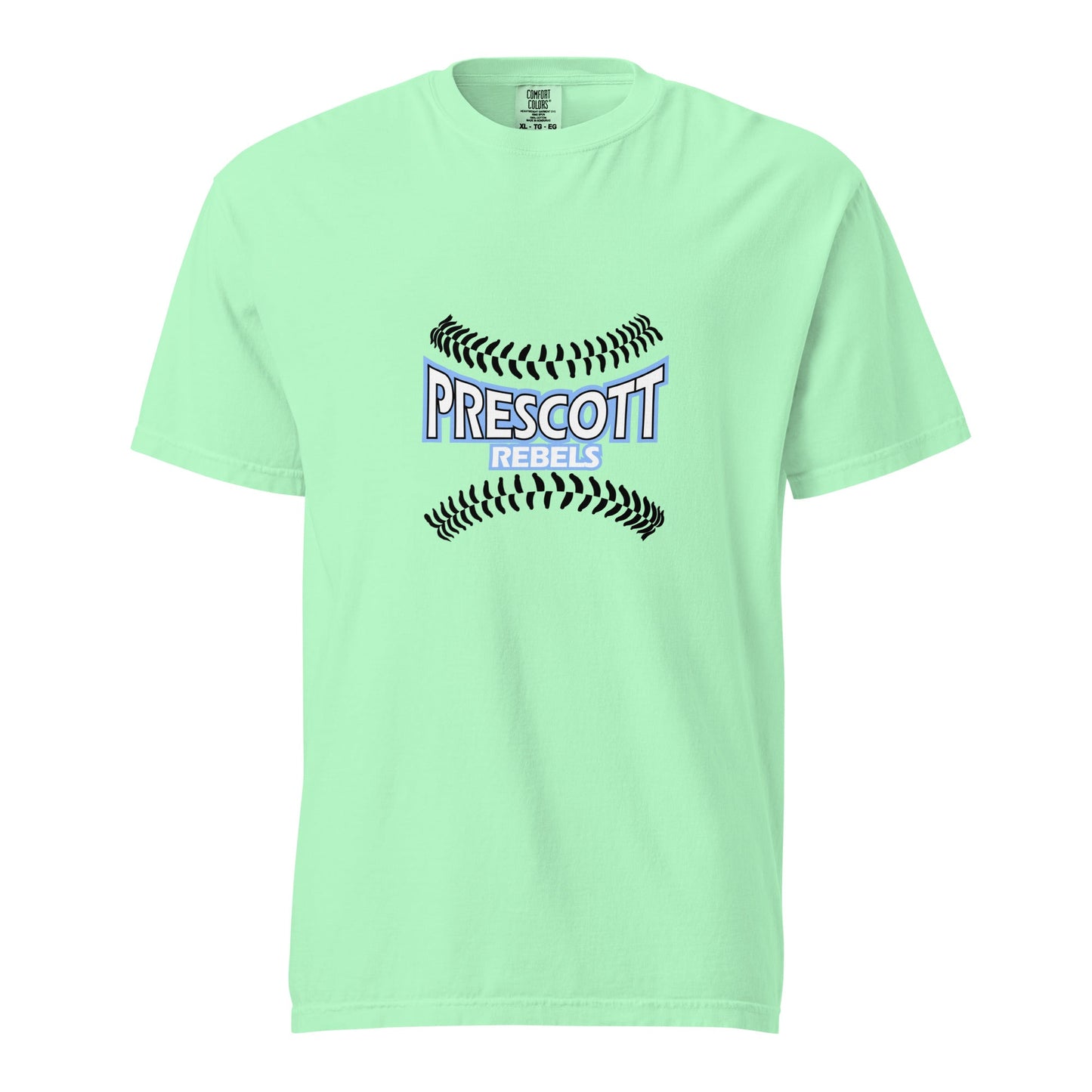 Signature | Comfort Colors T-Shirt | Rebels baseball club | Vanguard Logo