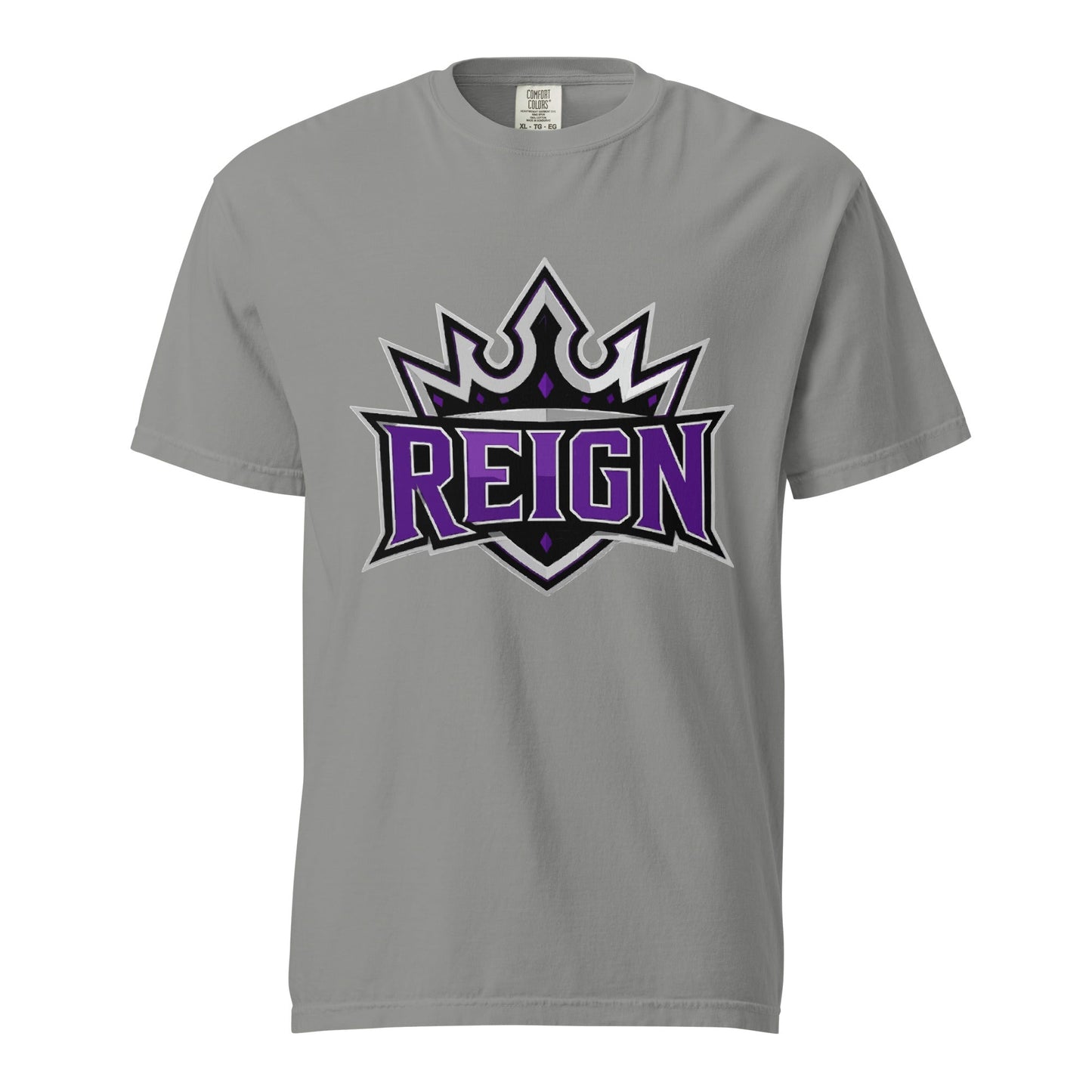 Signature | Comfort Colors T-Shirt | REIGN 10U Softball | Emblem Logo