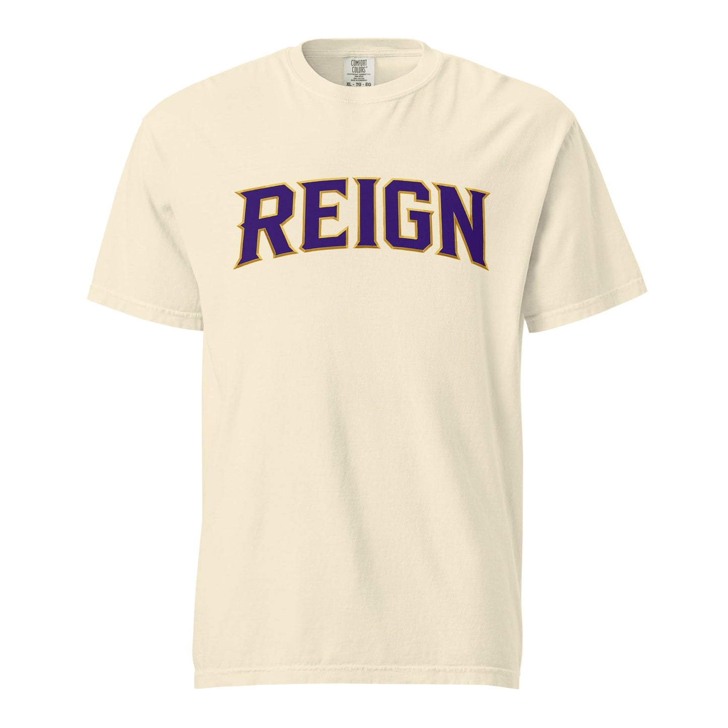 Signature | Comfort Colors T-Shirt | REIGN 10U Softball | Modern Script Logo