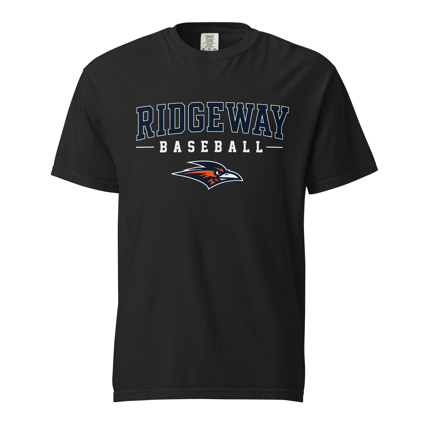 Signature | Comfort Colors T-Shirt | Ridgeway High School Baseball | Modern Script Logo