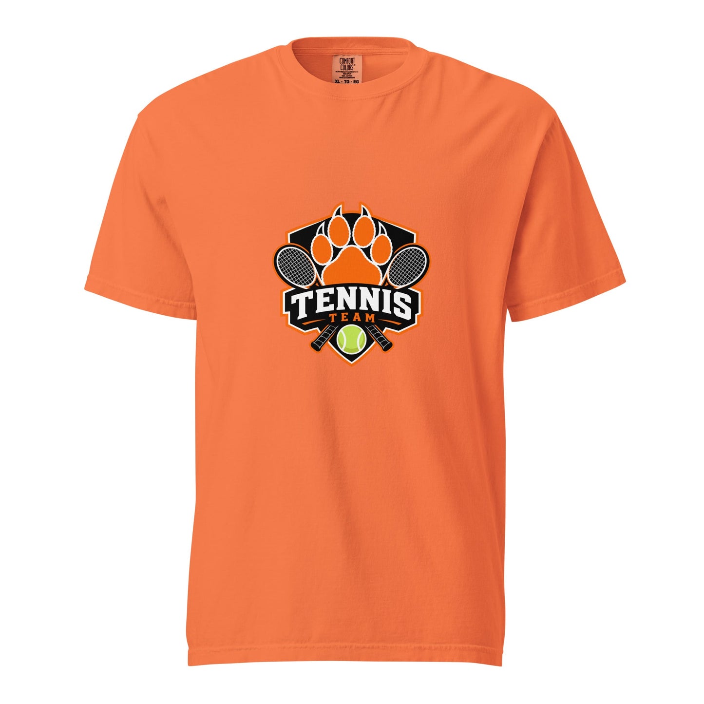 Signature | Comfort Colors T-Shirt | Rock Springs High School Tennis | Crest Logo